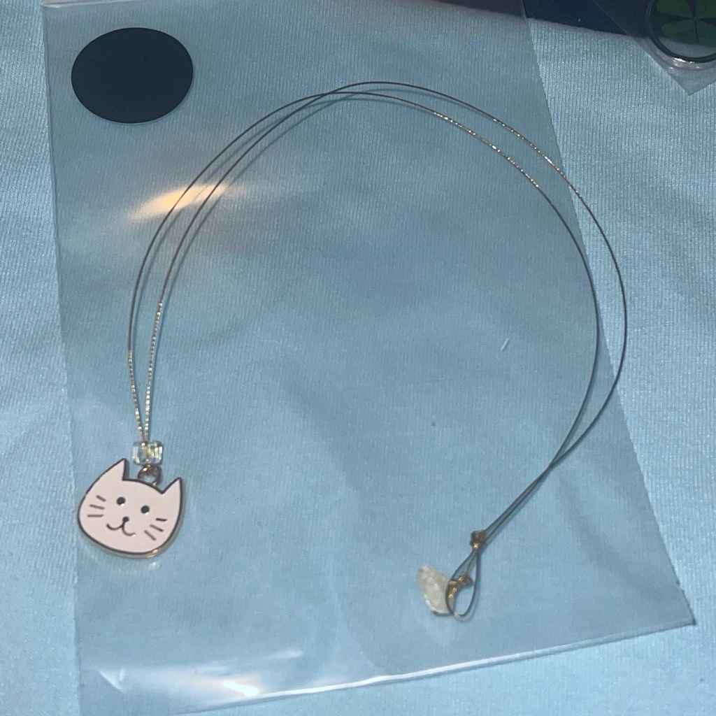 Cute Cat Face Pendant Necklace - photo 2