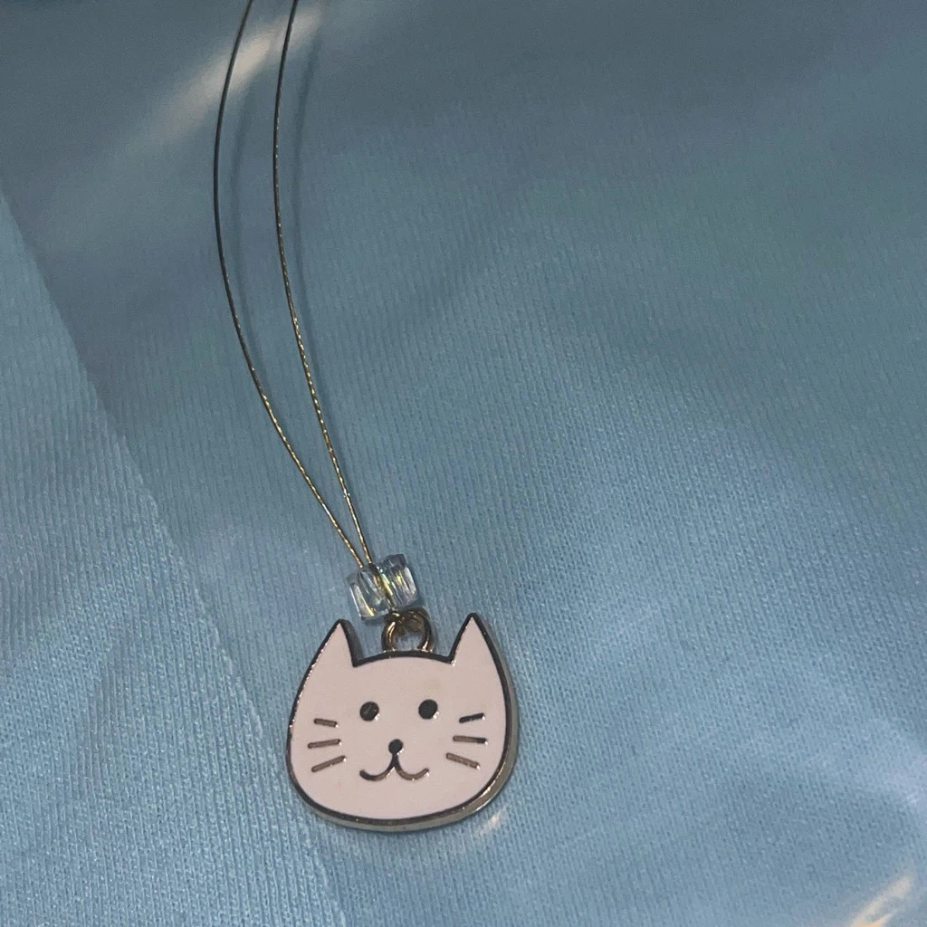 Cute Cat Face Pendant Necklace - photo 3