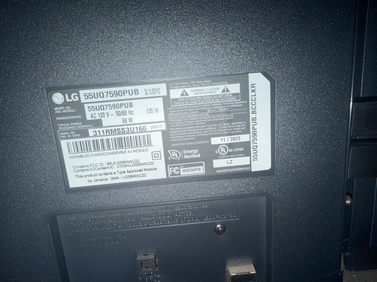 LG 55" UHD AI ThinQ 4K TV - photo 4