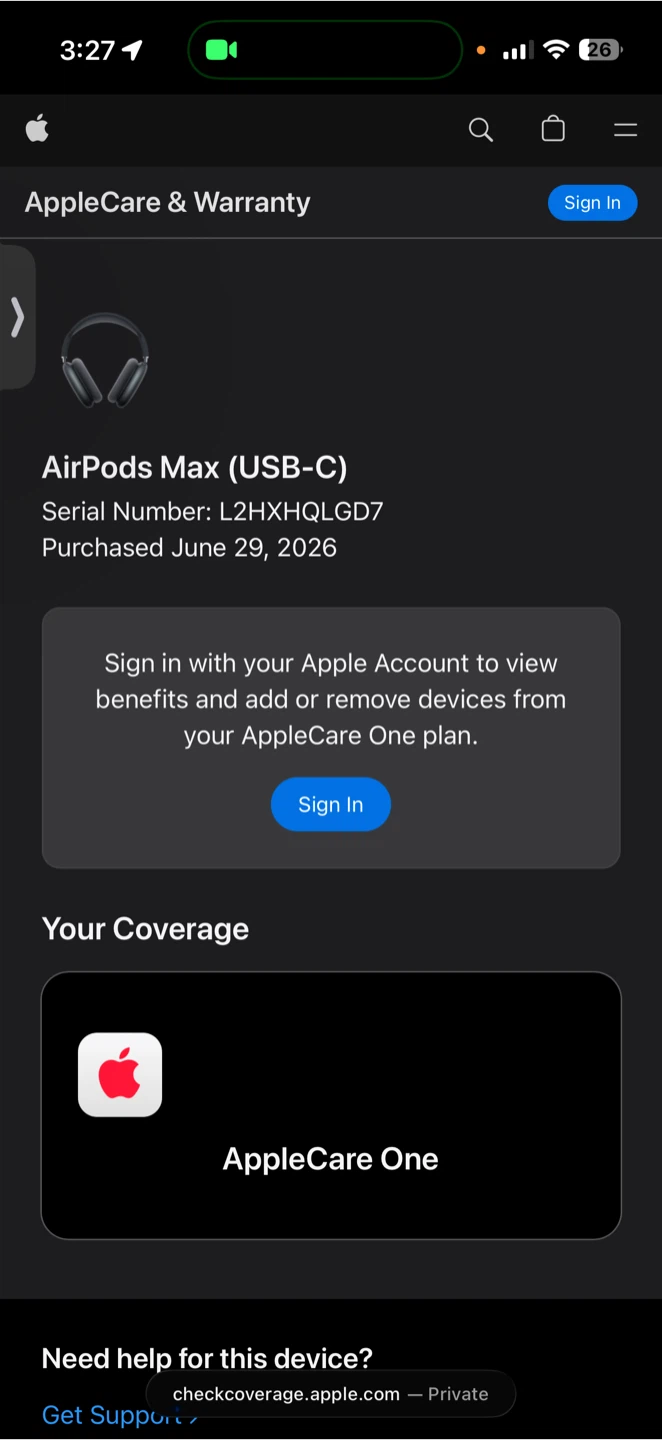 AirPod max