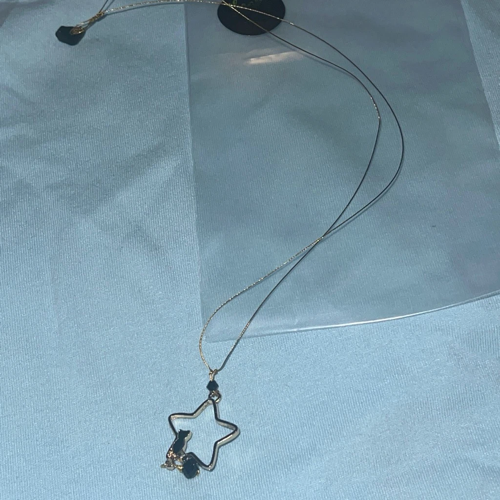 Star Necklace with Cat Charm - photo 2