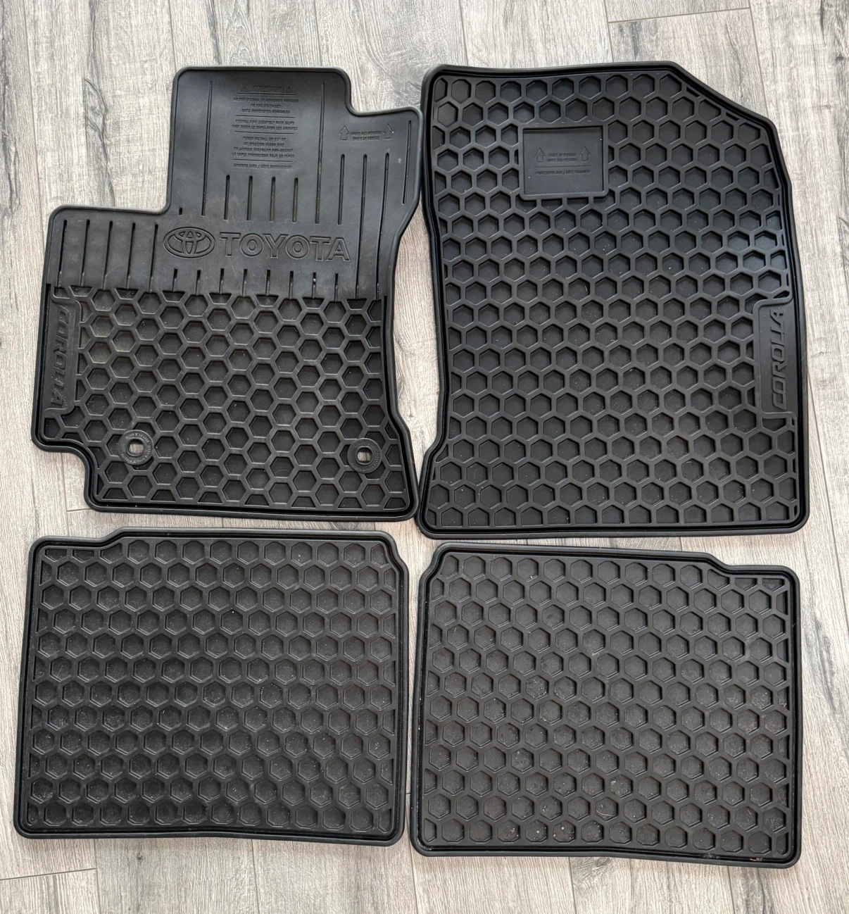 Toyota Corolla All-Weather Floor Mats
