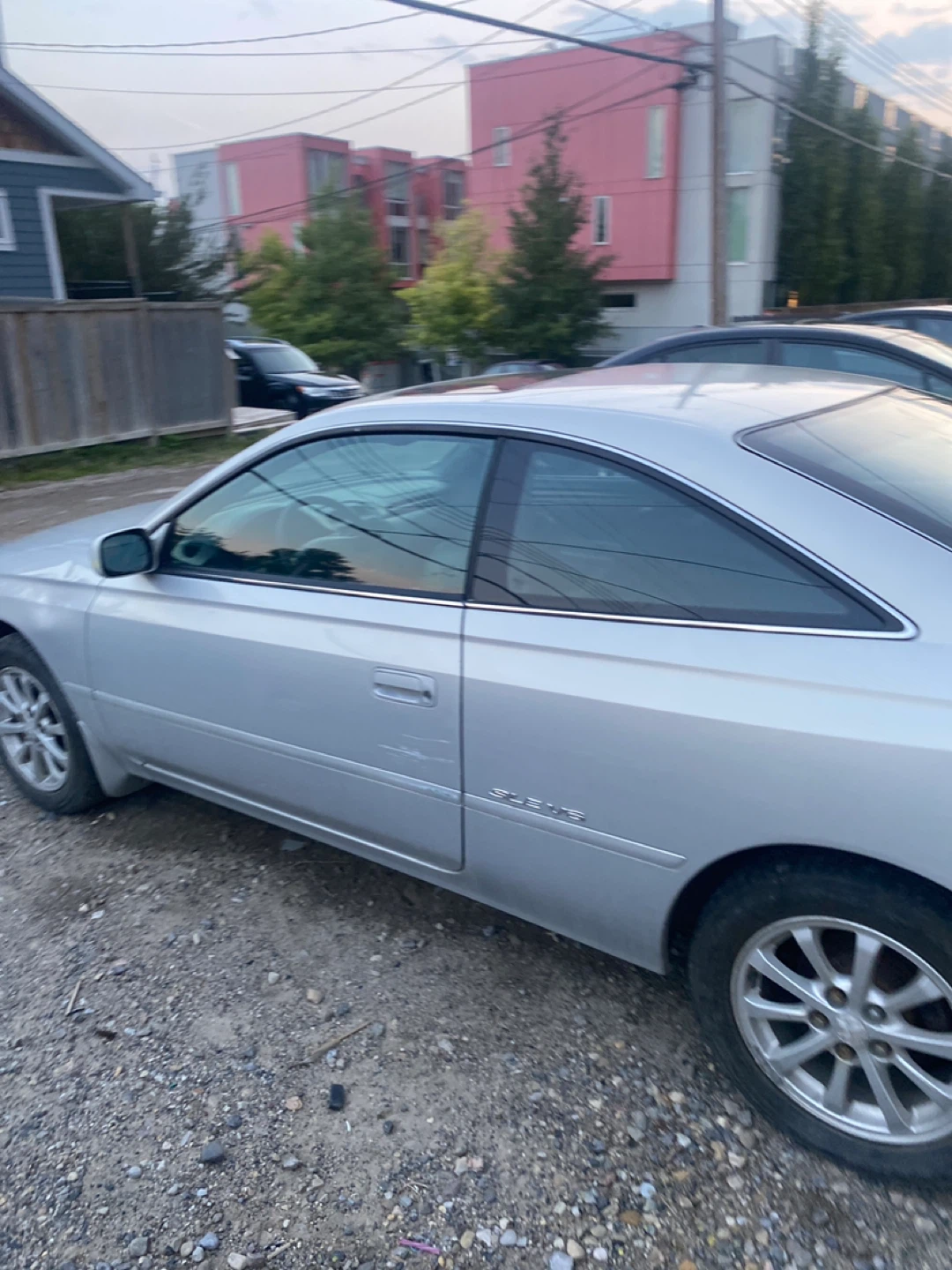 Silver Toyota Solara Coupe - photo 4