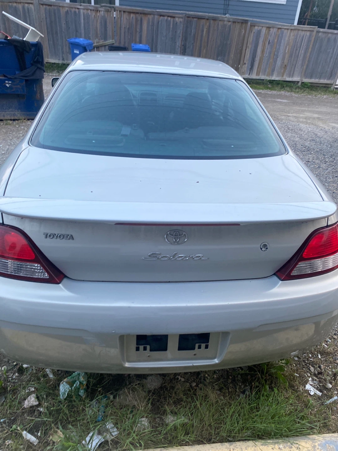 Silver Toyota Solara Coupe - photo 2