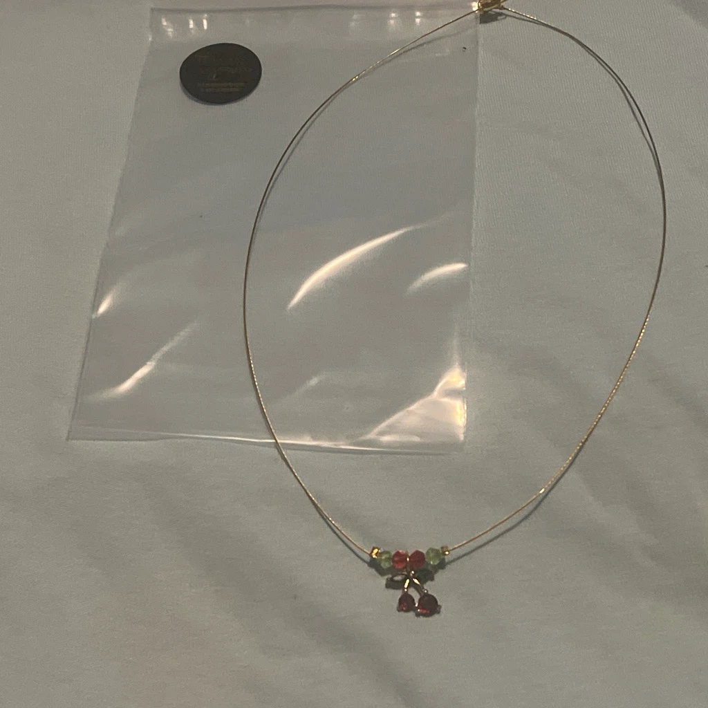 Cherry Charm Necklace - photo 3