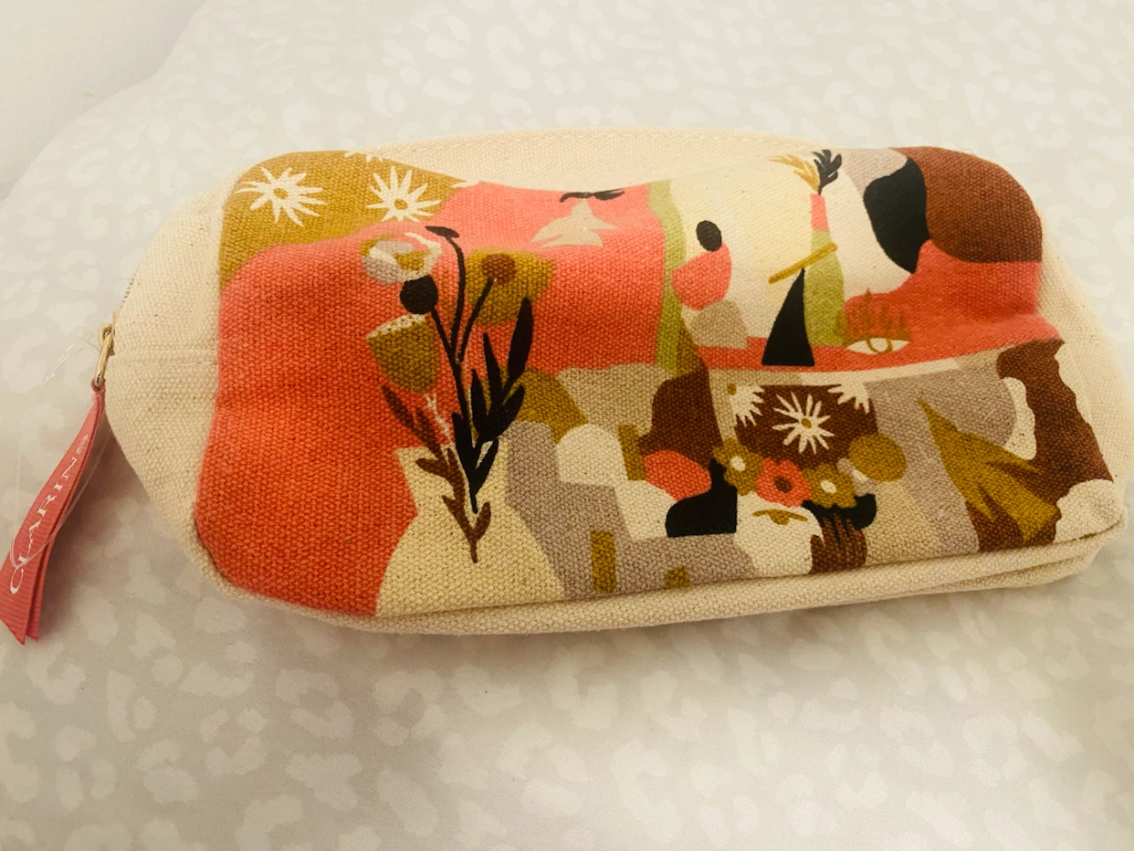 New ( unused) Clarins Cosmetic Bag