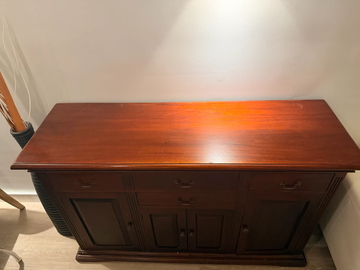 Solid Wood contemporary traditional sideboard