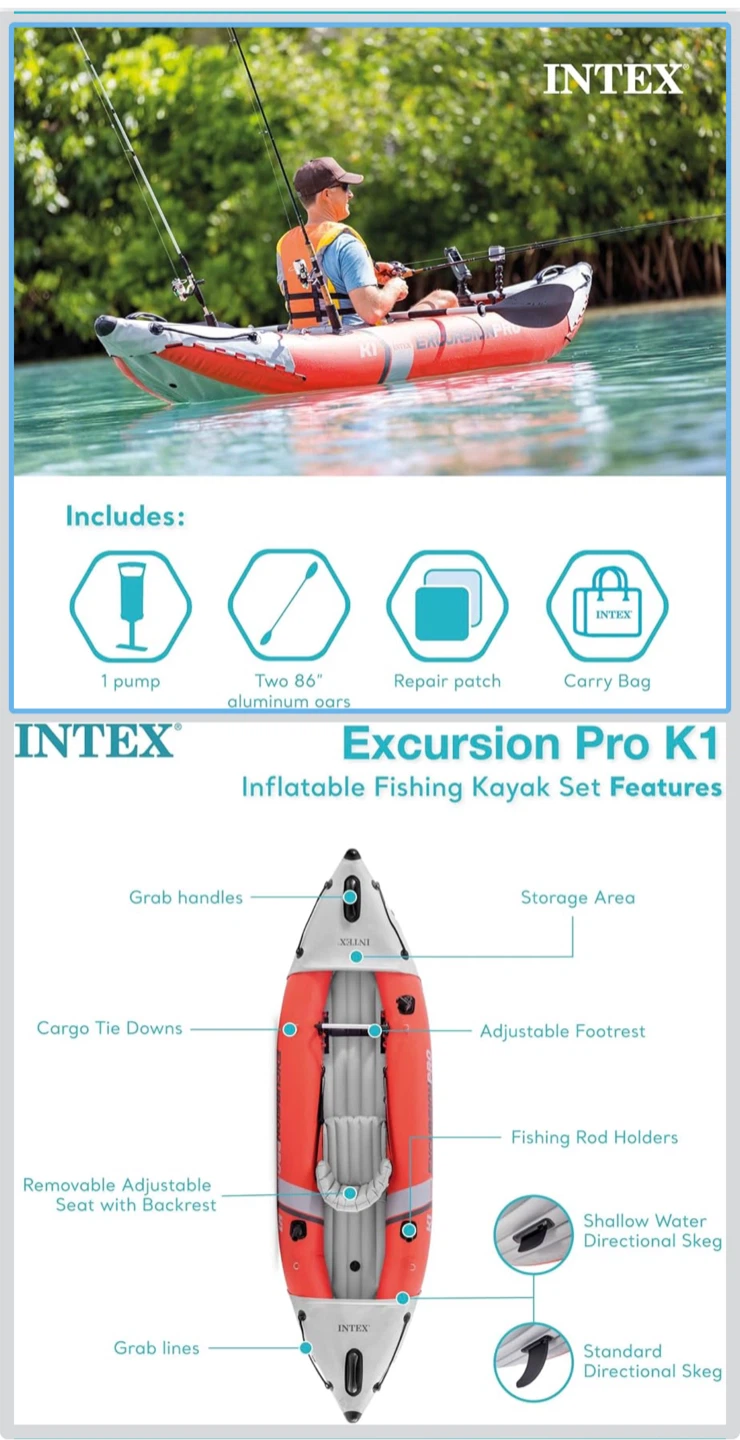 Brand new inflatable kayak - photo 3