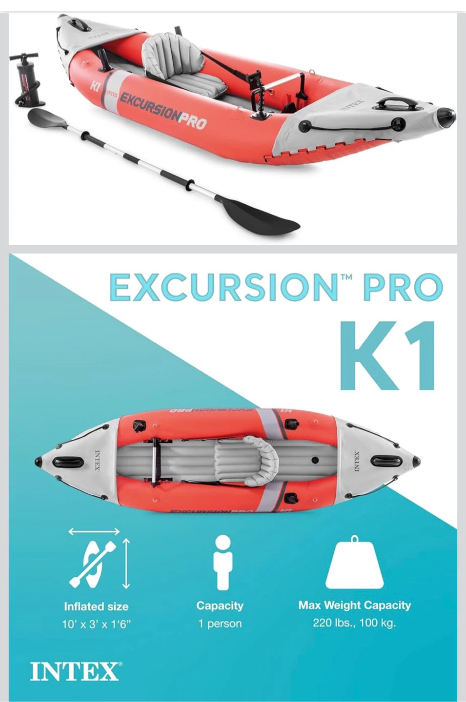 Brand new inflatable kayak - photo 4