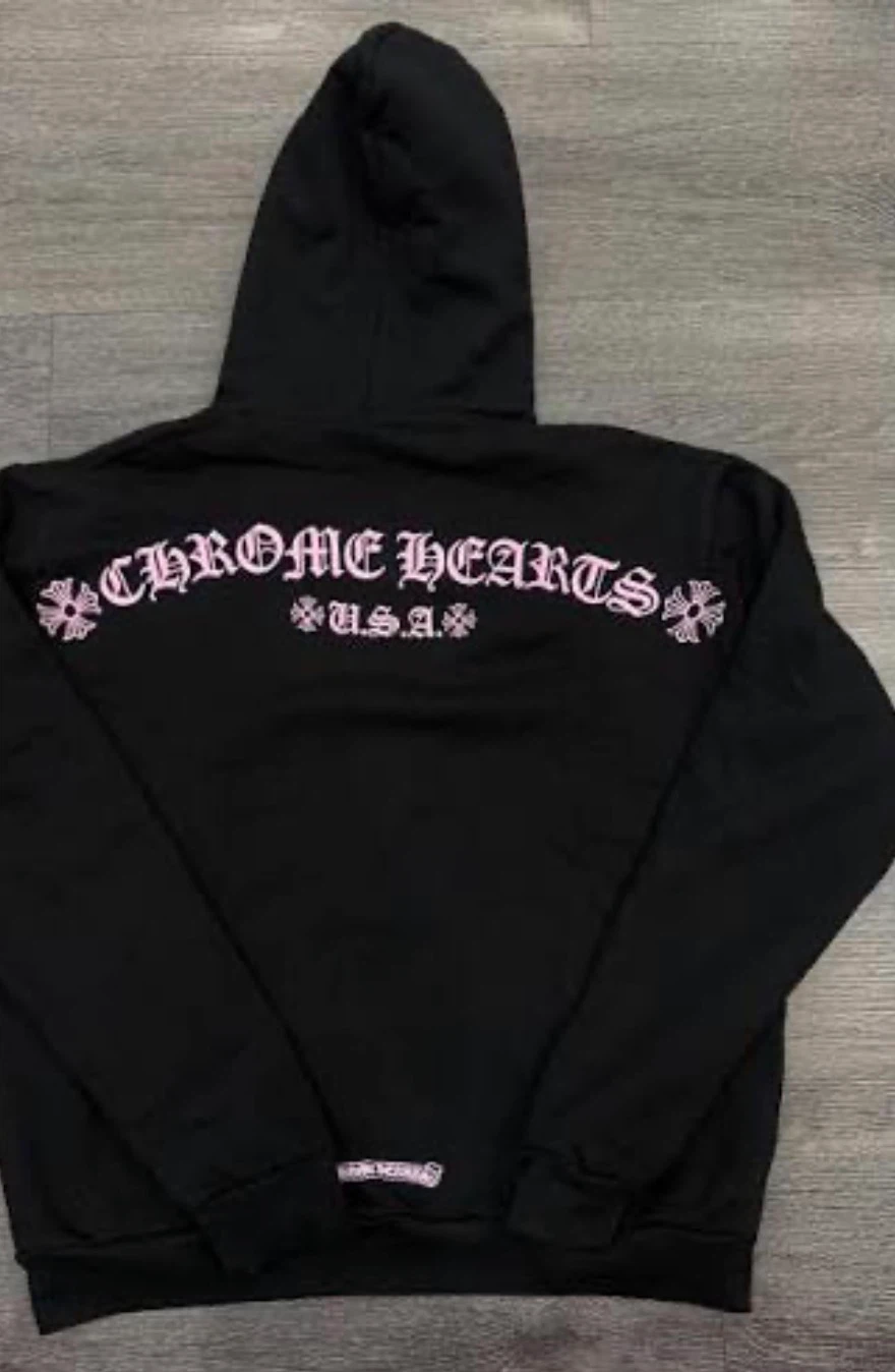 Black Chrome Hearts Hoodie