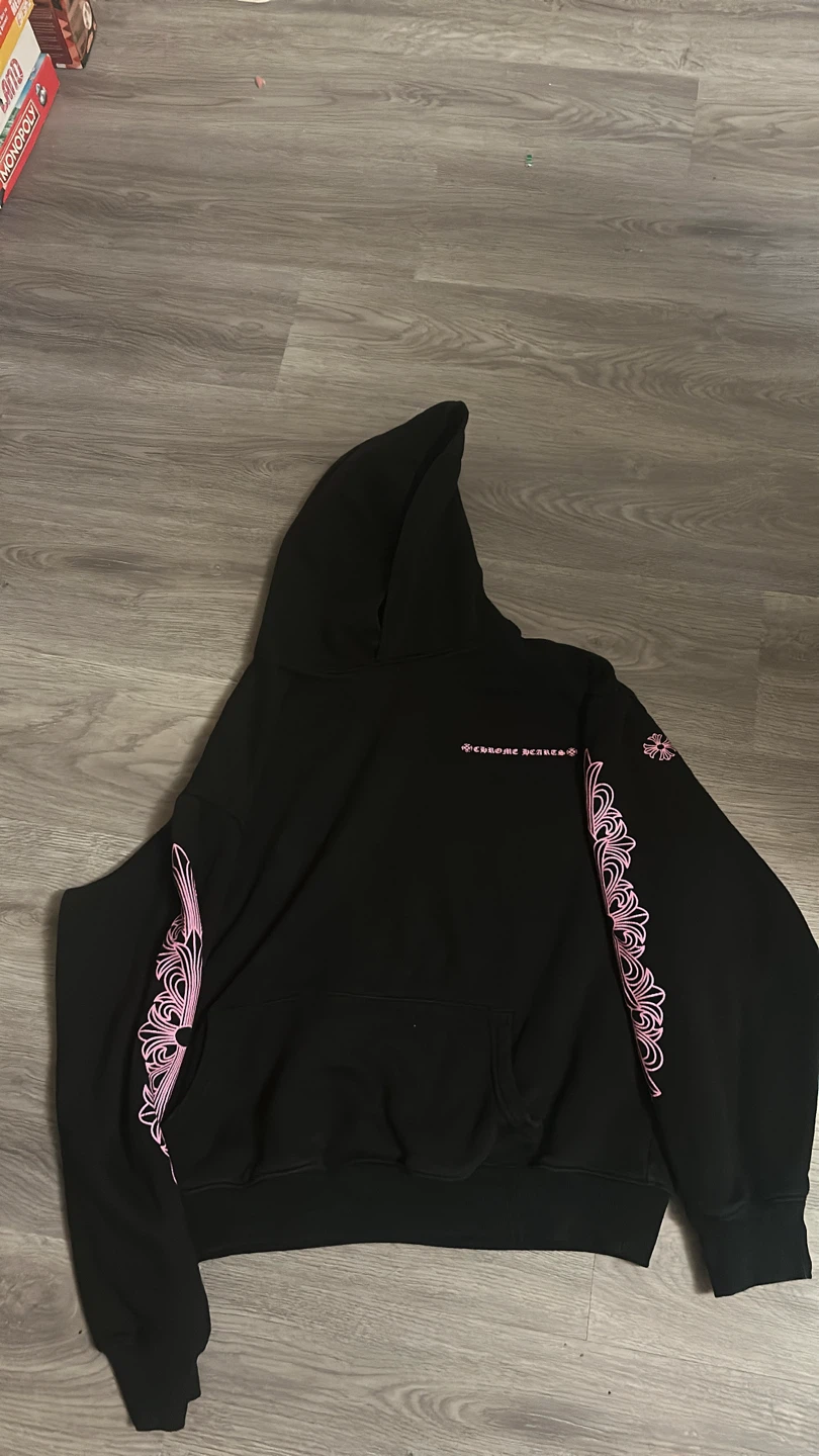 Black Chrome Hearts Hoodie - photo 2