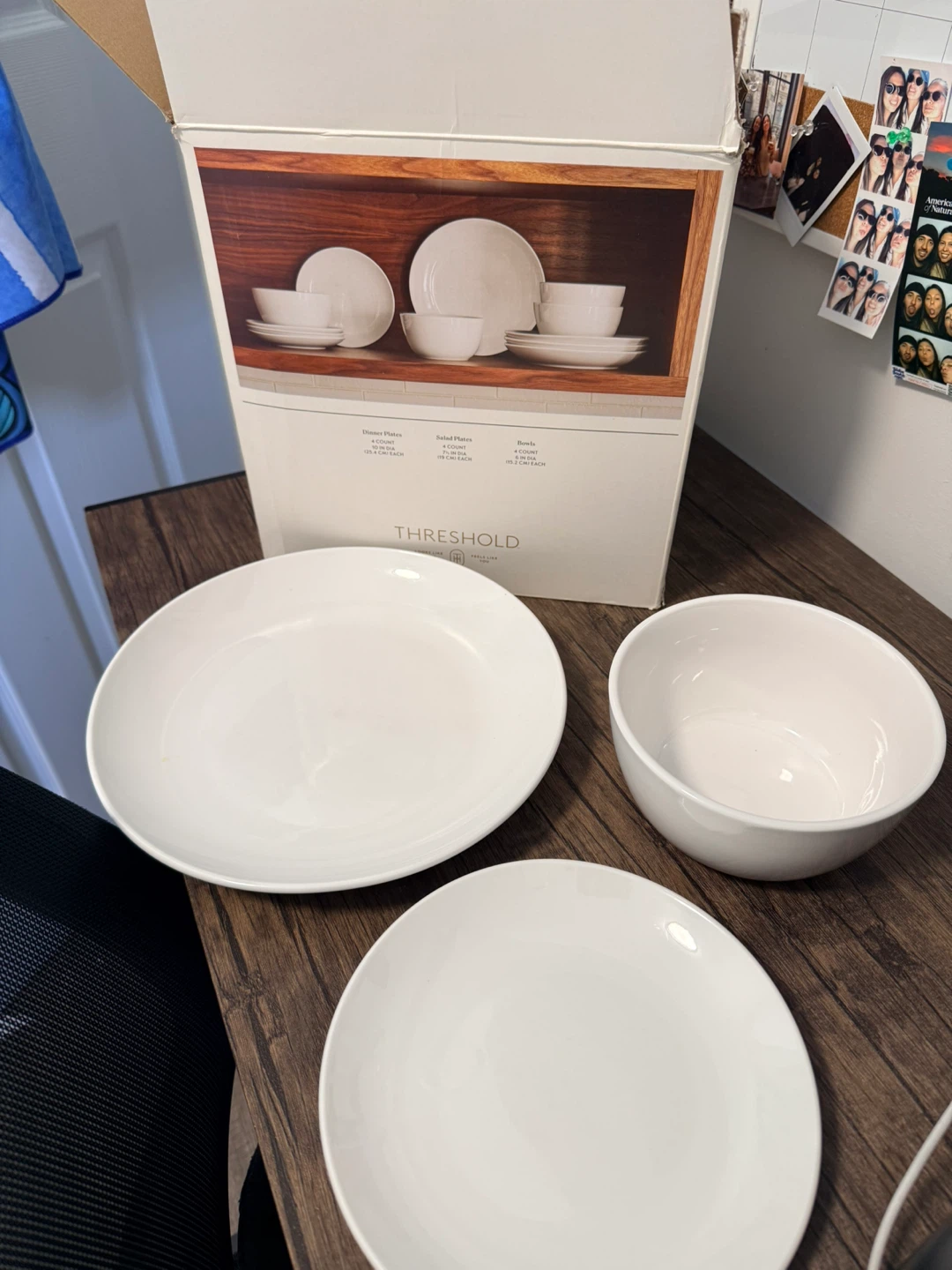 Threshold 12-Piece Stoneware Dinnerware Set - photo 5