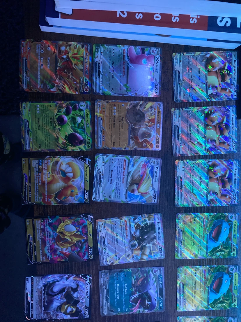 Assorted Pokémon Trading Cards