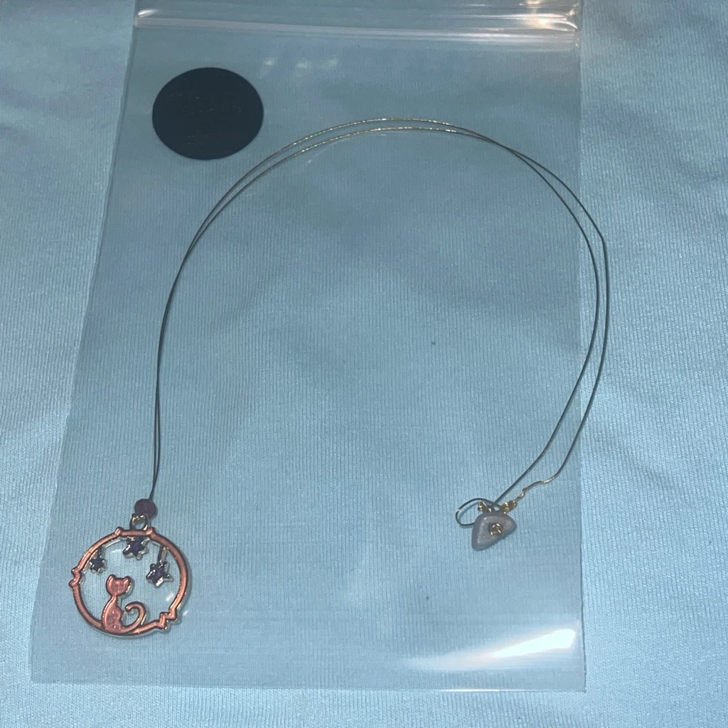 Cat and Star Pendant Necklace