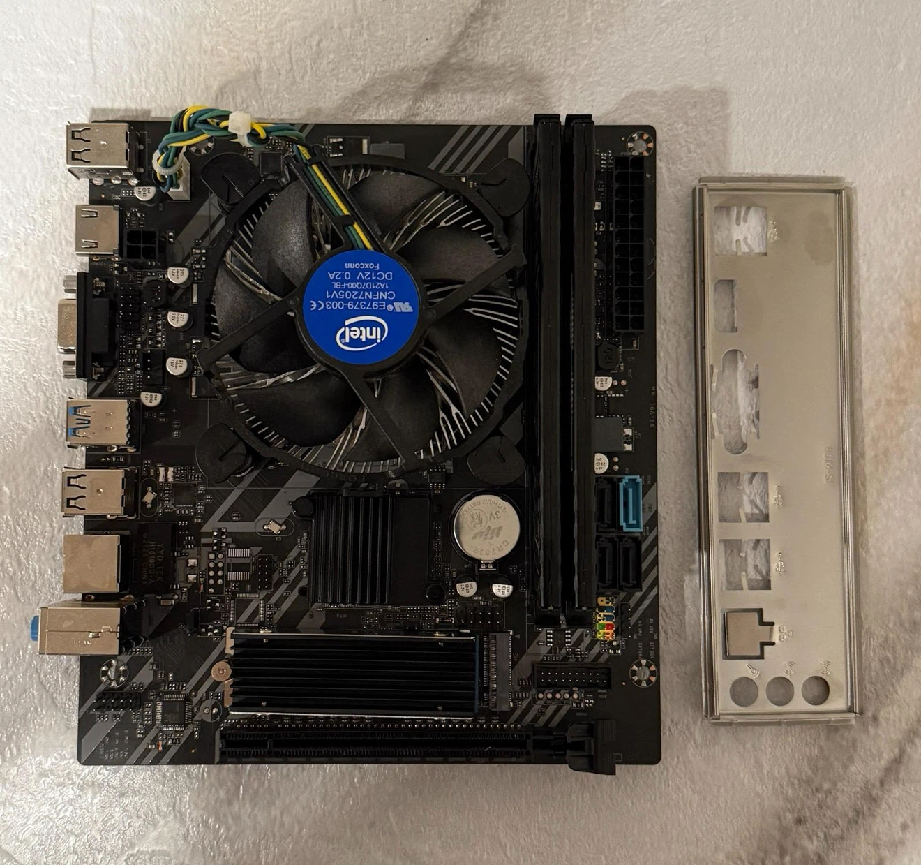Intel Xeon Low Power NAS Bundle - B75 Board, 16GB RAM, M.2 Slot