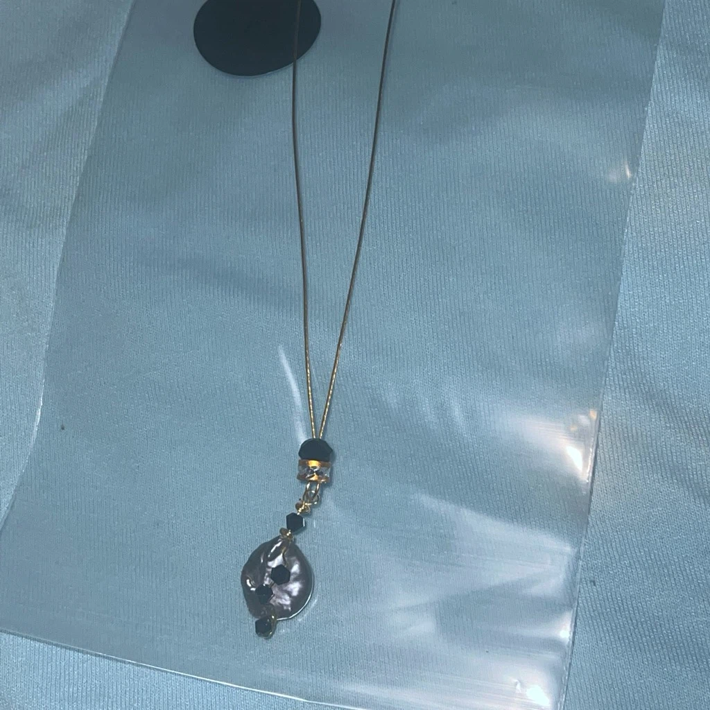 Pearl & Bead Pendant Necklace