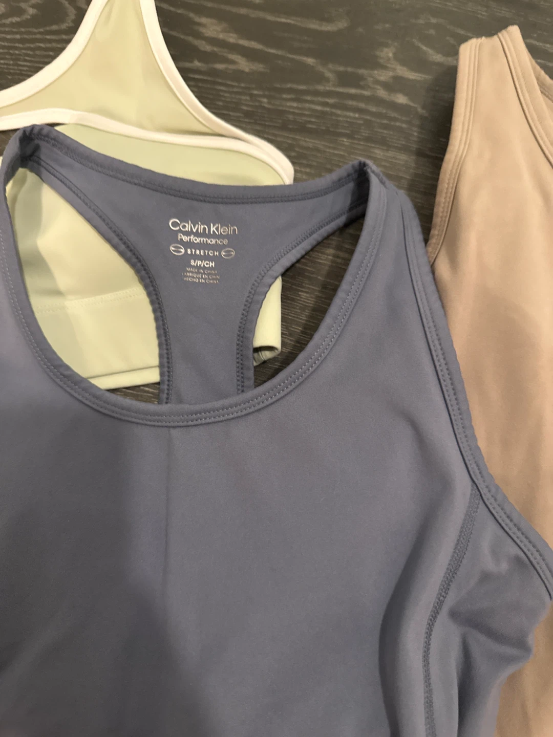 Set of Four Calvin Klein and other brands Performance Tank Tops - photo 2