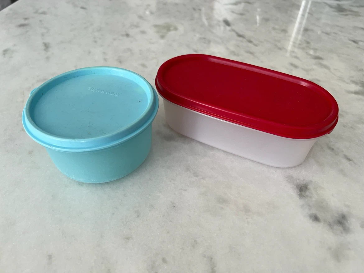Tupperware Round Container & Oval Container