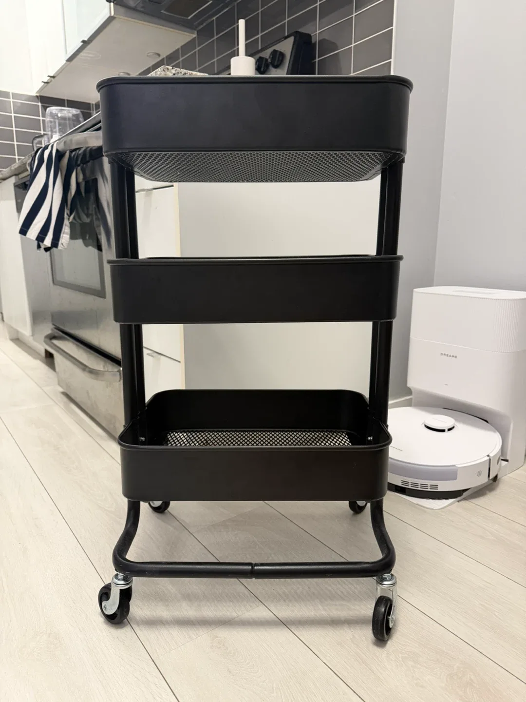 IKEA RASKOG Utility Cart - Black