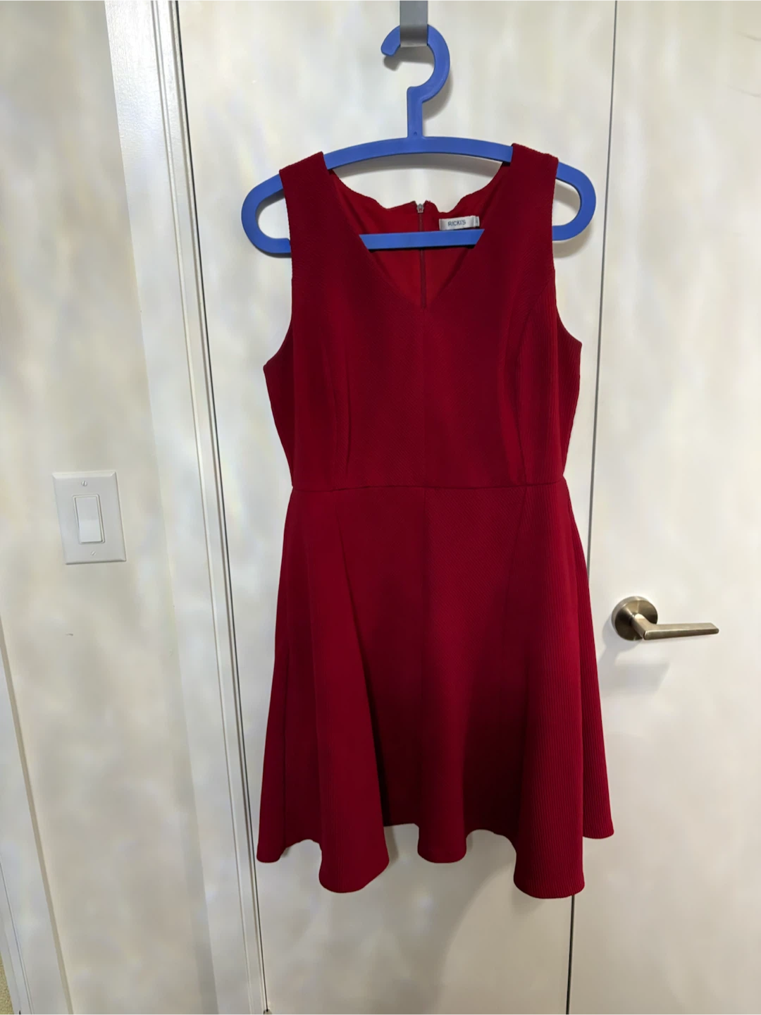 Size L - Ricki's Red Dress