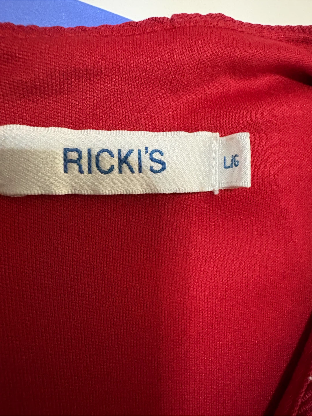 Size L - Ricki's Red Dress - photo 3