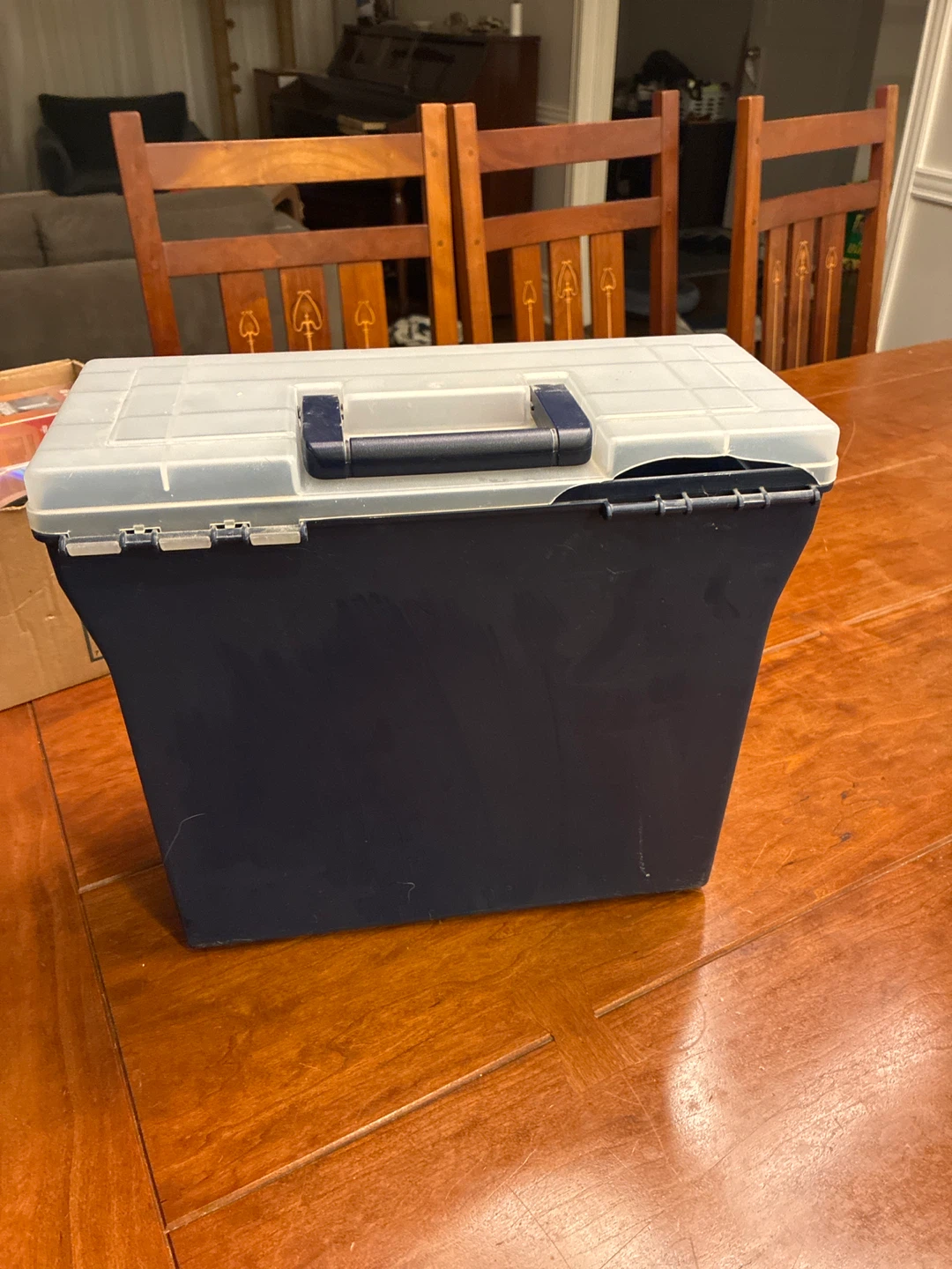 Staples Portable File Box with Lid - photo 2