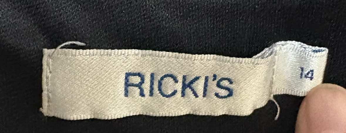 Size 14 - Ricki's Black & Grey Dress - photo 3