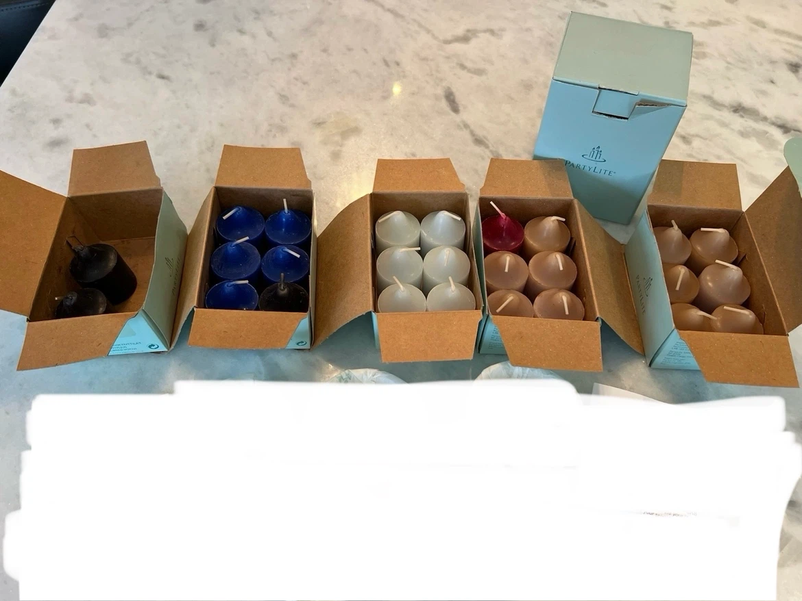 26 PartyLite Votive Candles - Assorted Scents