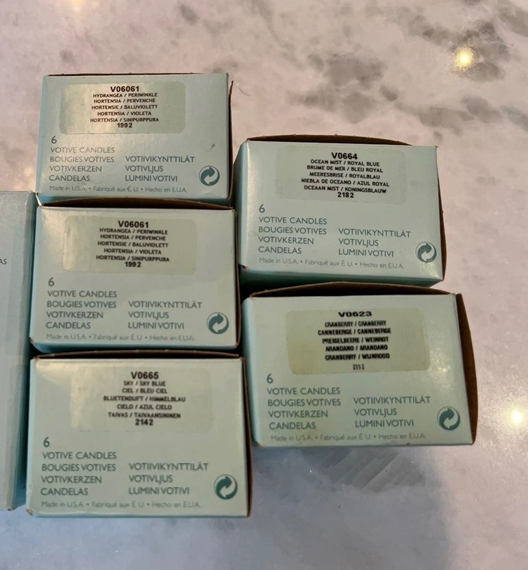 26 PartyLite Votive Candles - Assorted Scents - photo 3