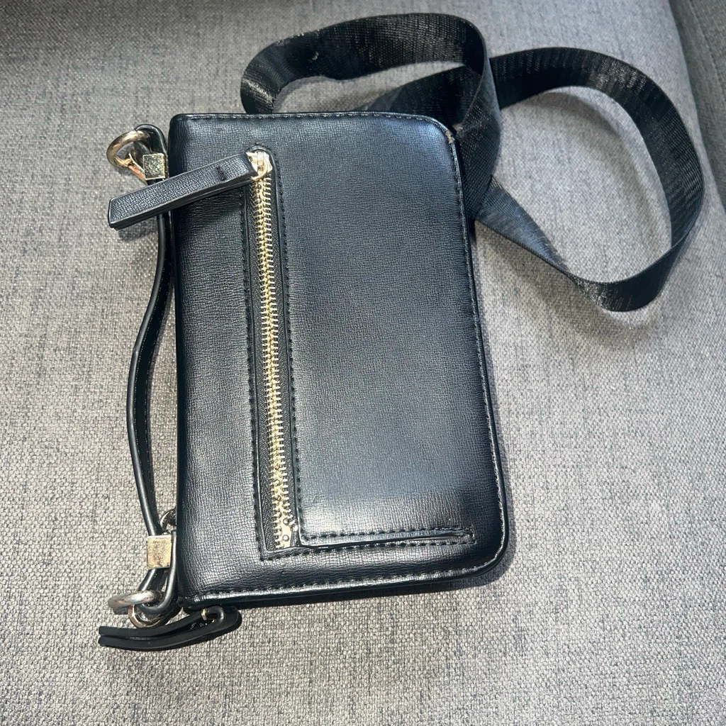 Madison West Black Crossbody Wallet Bag - photo 2
