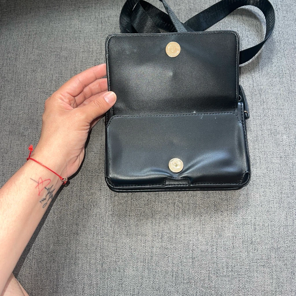 Madison West Black Crossbody Wallet Bag - photo 4