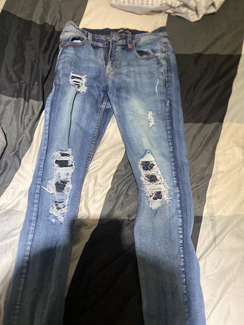 Blue dario skinny jeans