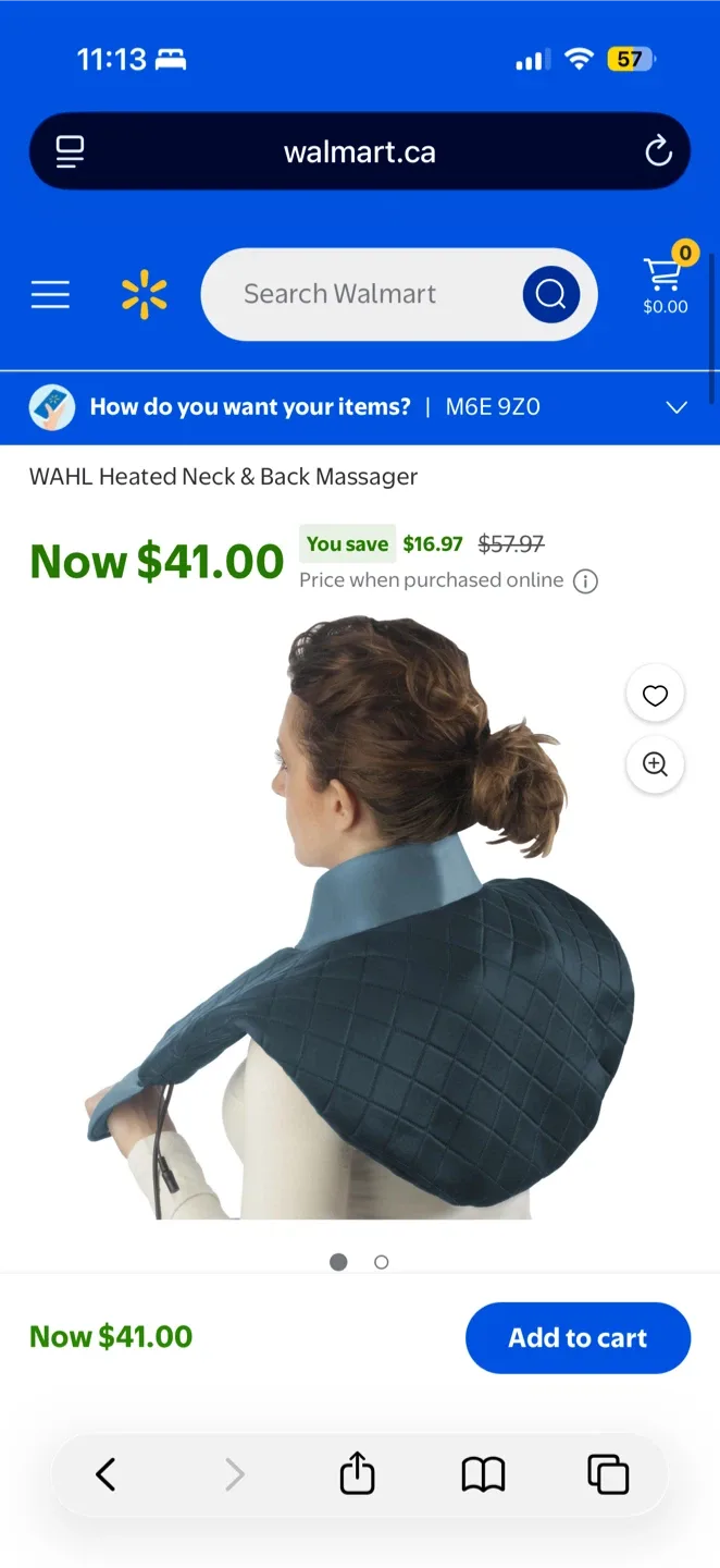 WAHL Heated Neck & Back Massager - photo 3