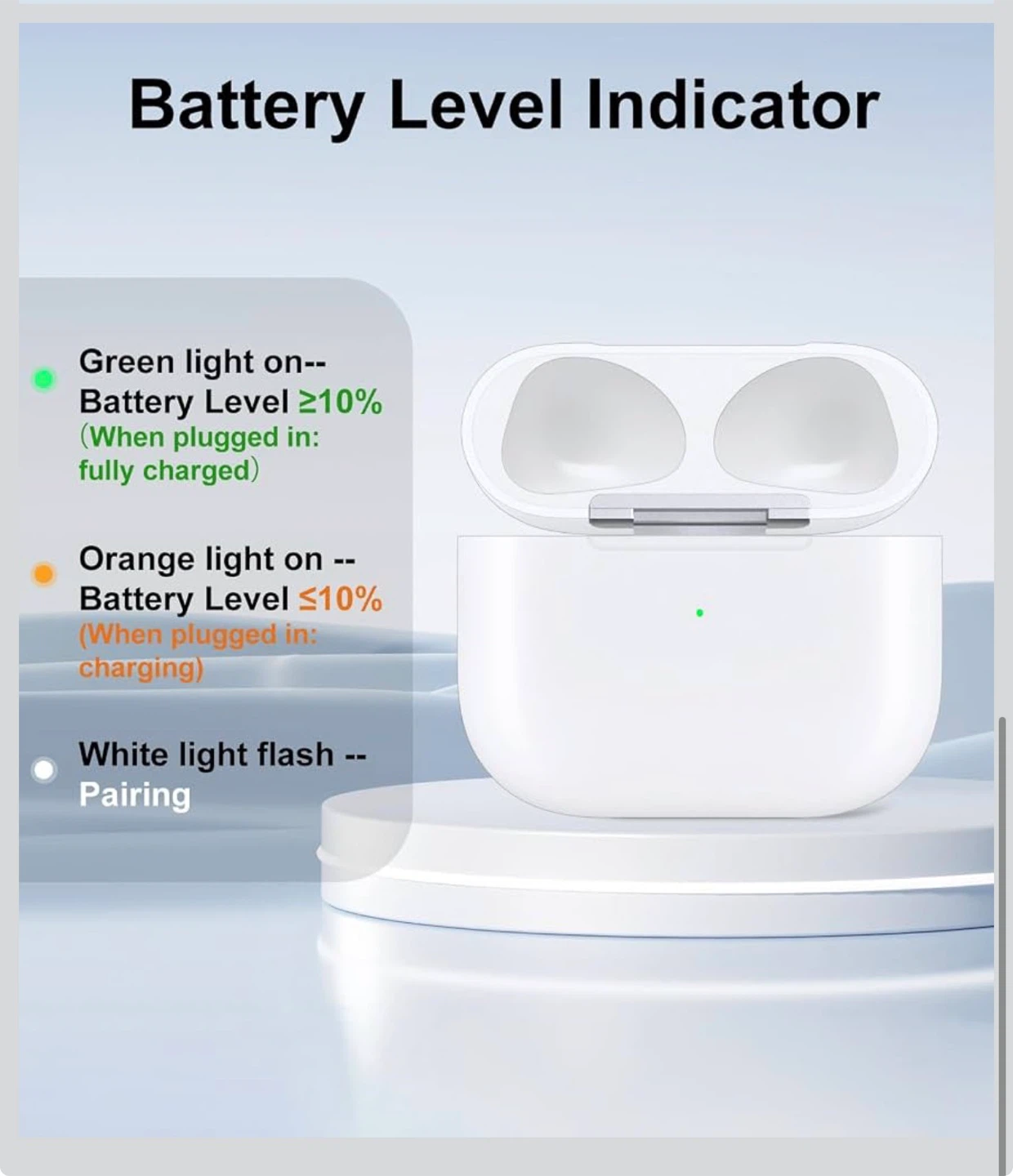 Wireless Charging Case for AirPods 3 - White