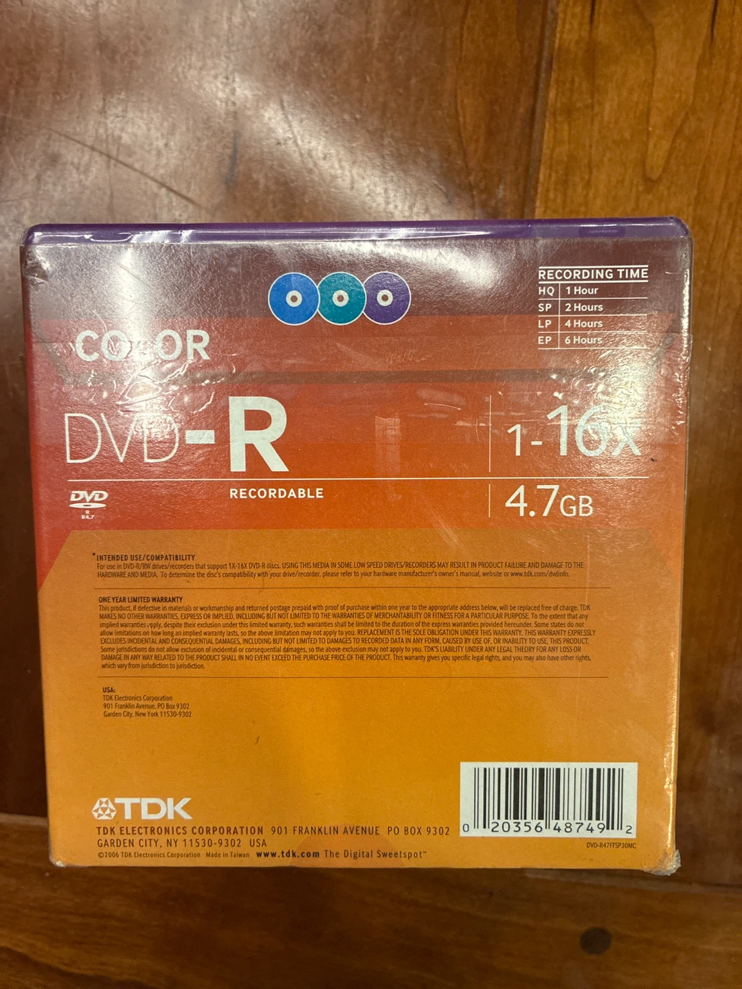 TDK Color DVD-R 30 Pack - photo 2