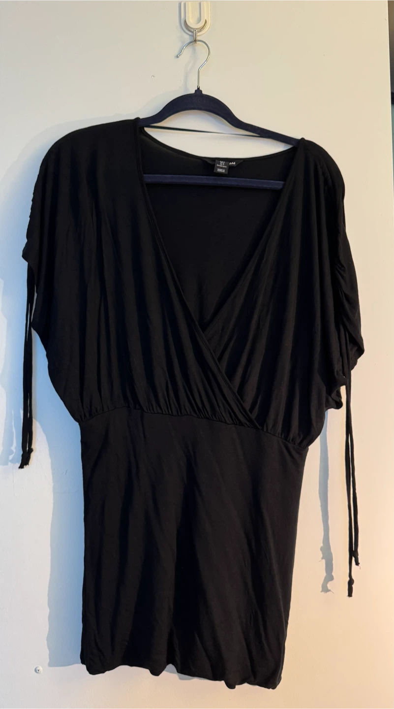 wrap dolman dress