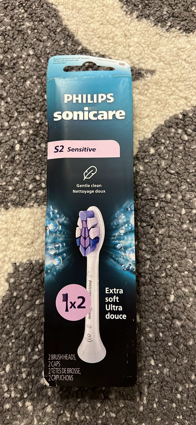 Philips Sonicare S2 Sensitive Replacement Brush Heads - 2 Pack