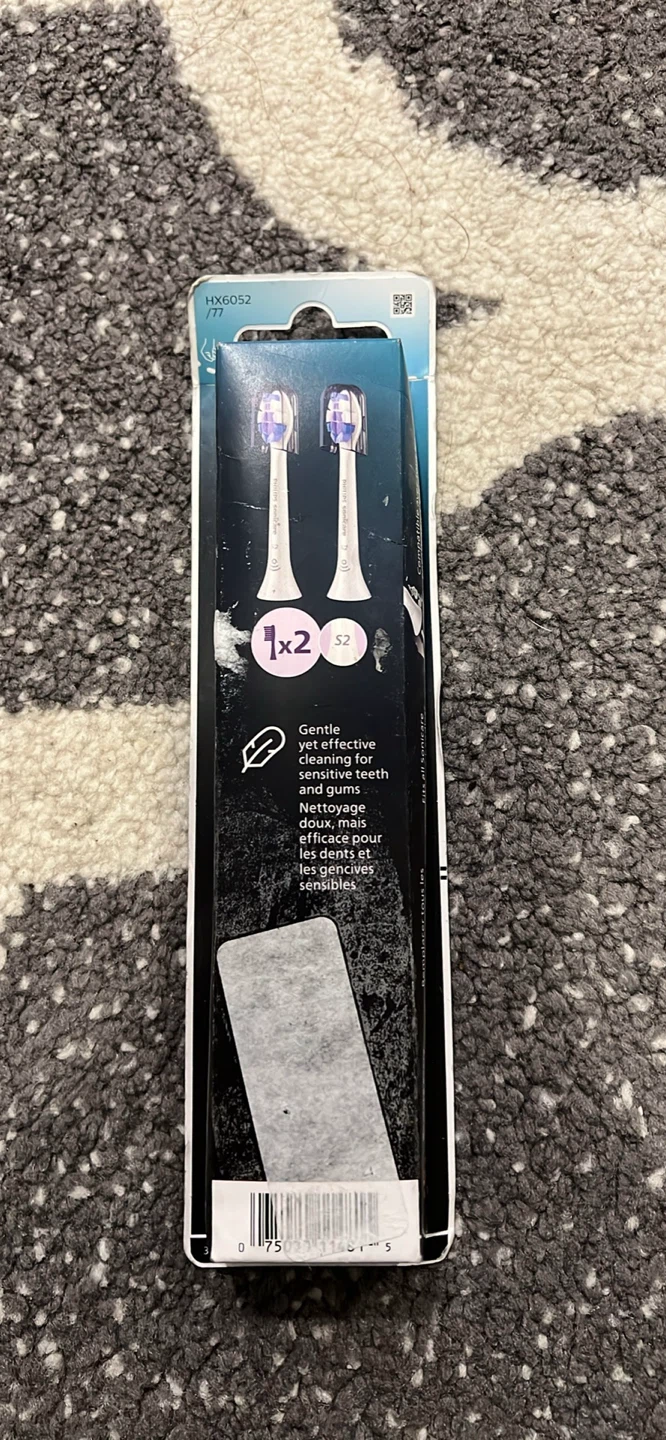 Philips Sonicare S2 Sensitive Replacement Brush Heads - 2 Pack - photo 2