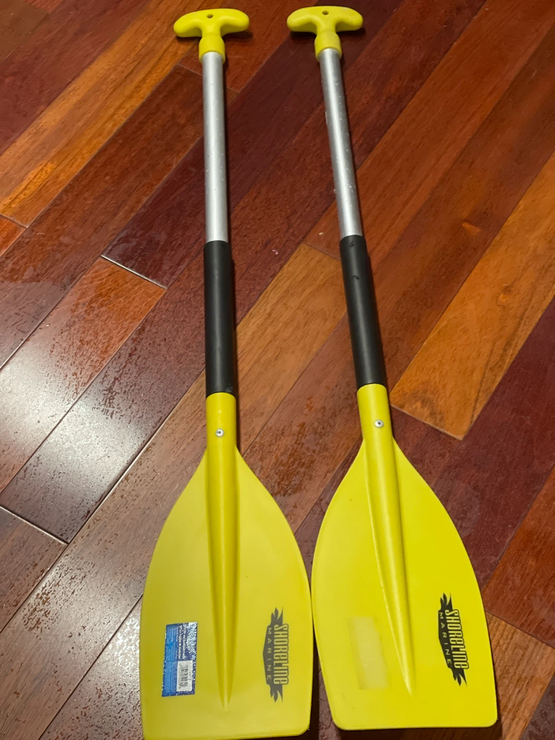 2 Yellow Shoreline Marine Paddles - photo 2