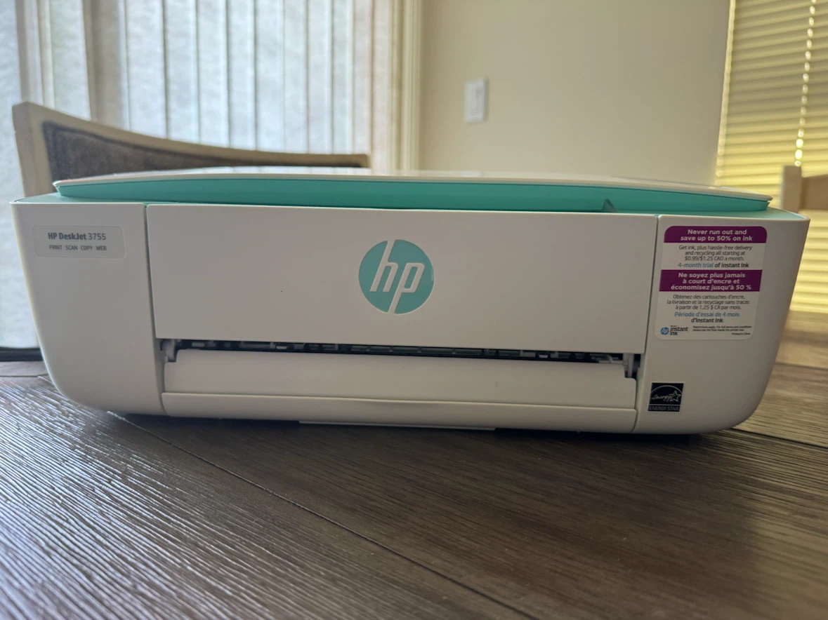 HP DeskJet 3755 All-in-One Printer - photo 3