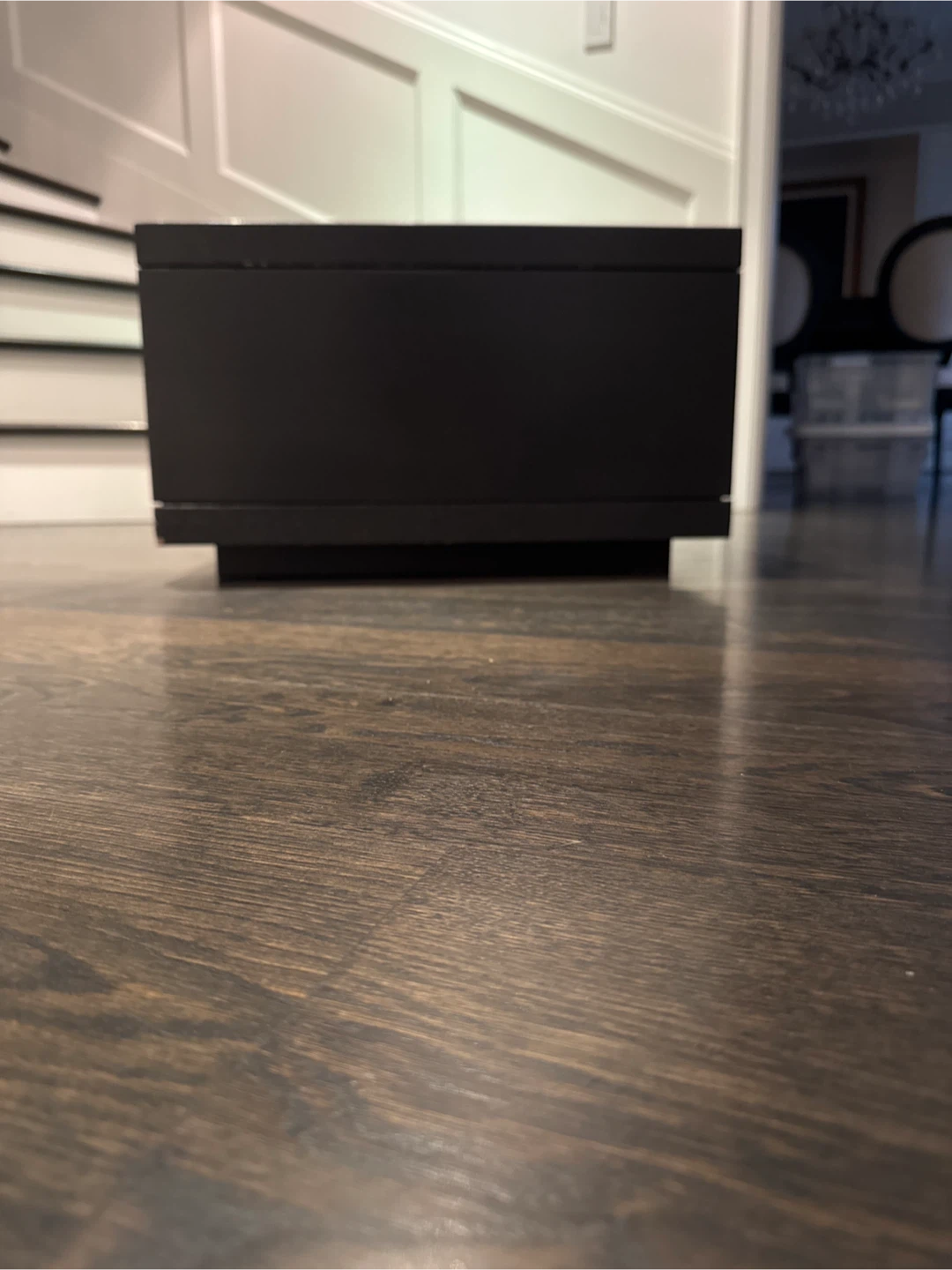 EQ3 Boom one drawer night stand in Onyx