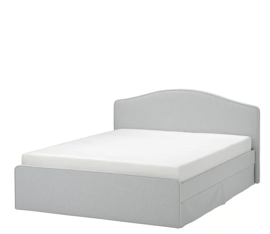 Full Upholstered Bed Frame with Headboard - photo 3