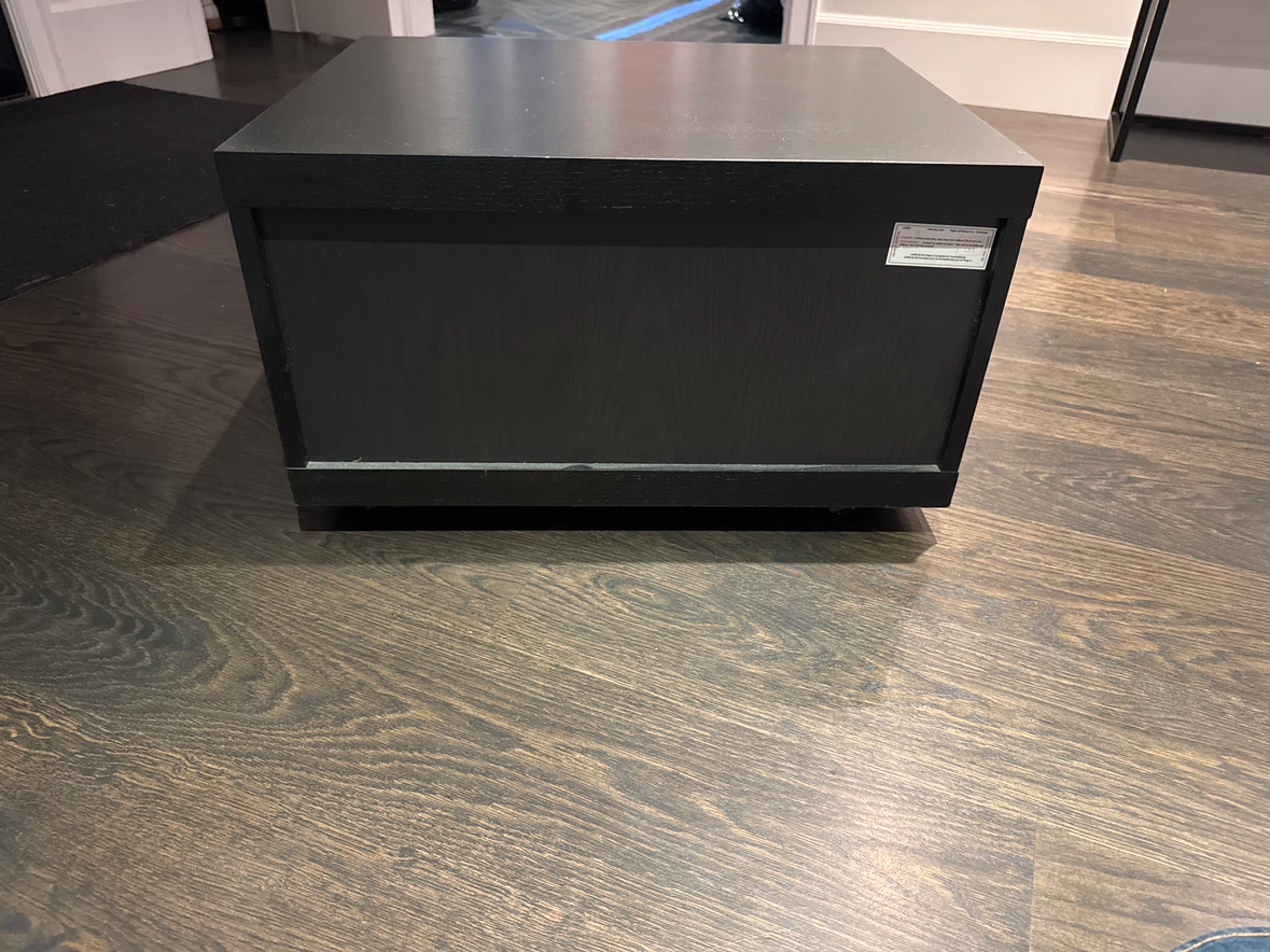 EQ3 Boom one drawer night stand in Onyx - photo 3