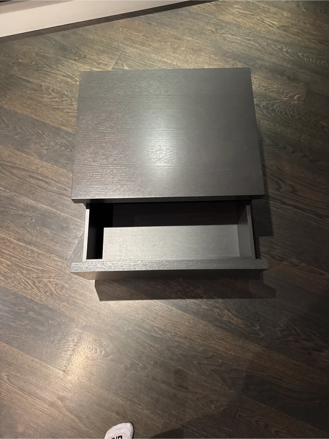 EQ3 Boom one drawer night stand in Onyx - photo 4