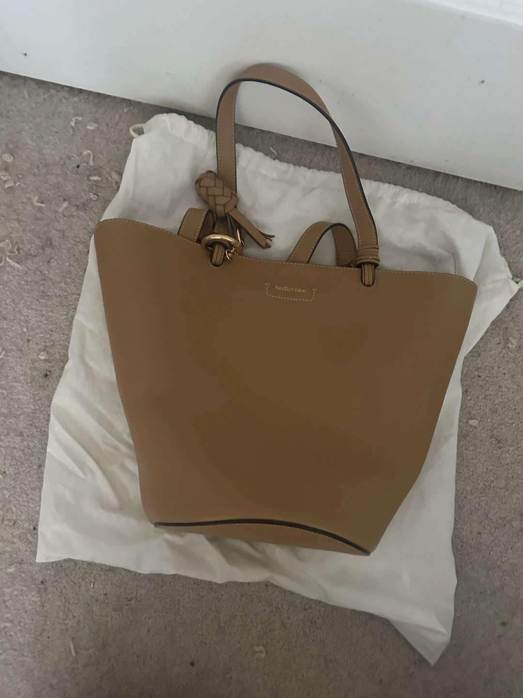 See By Chloé Joan Bucket Bag - Tan Leather - photo 4