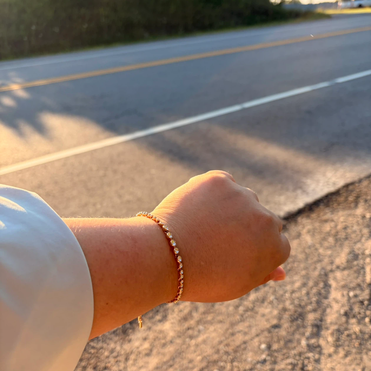 Swarovski gold bracelet w/diamonds - photo 3