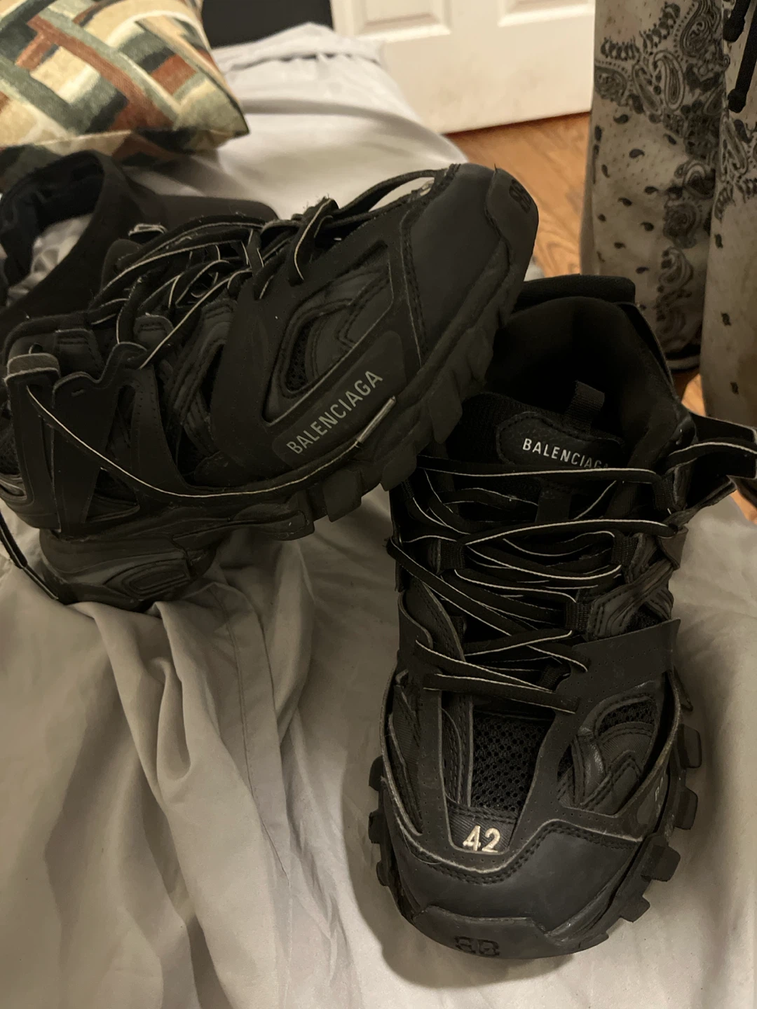 Balenciaga Track Sneakers Black Size 42 - photo 2