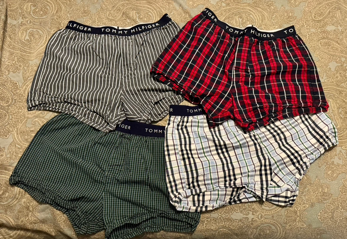 New Tommy Hilfiger Men's Cotton Boxers Medium