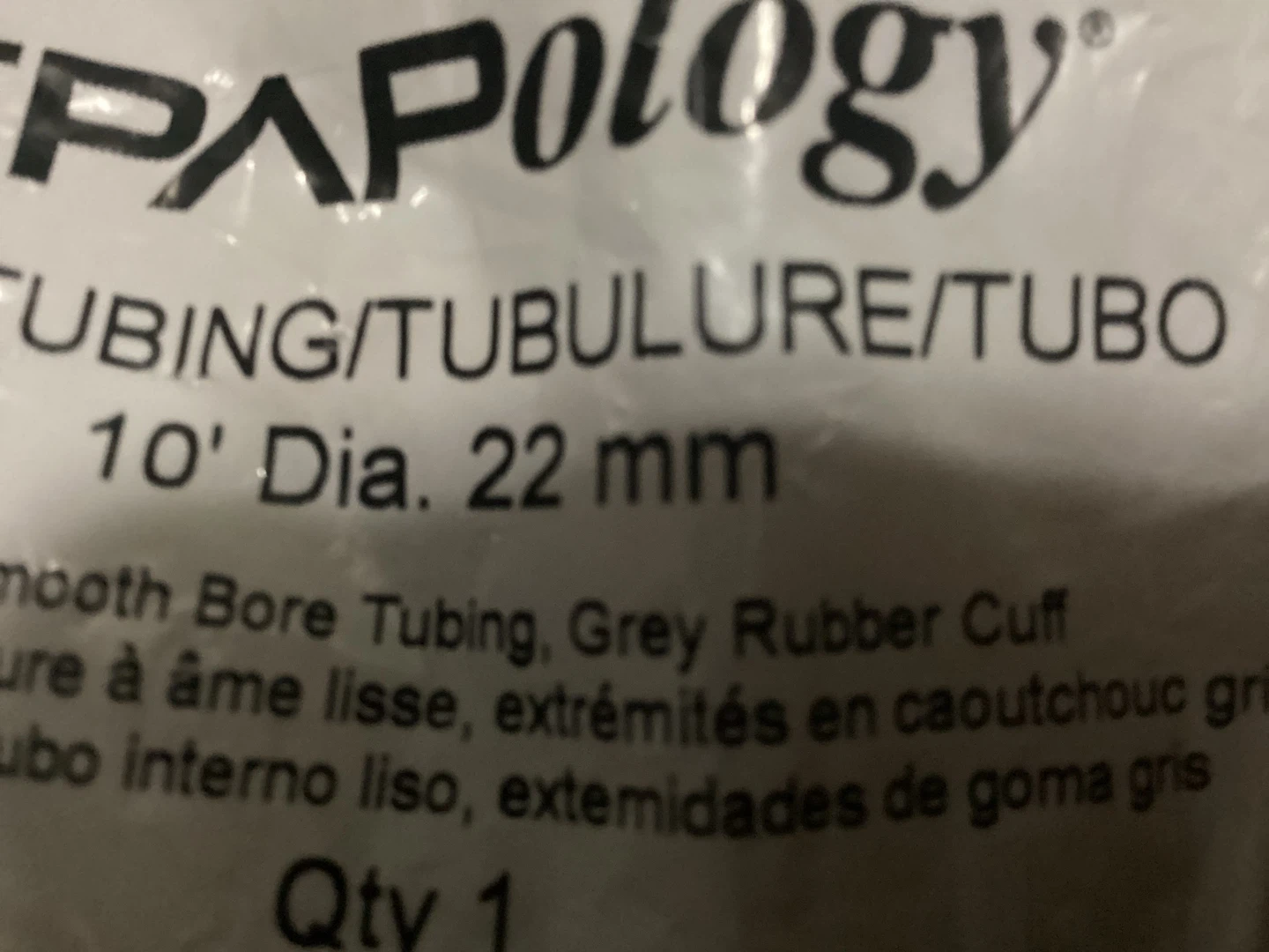 CPAPology CPAP Tubing - 10' Dia. 22 mm never used before! - photo 3