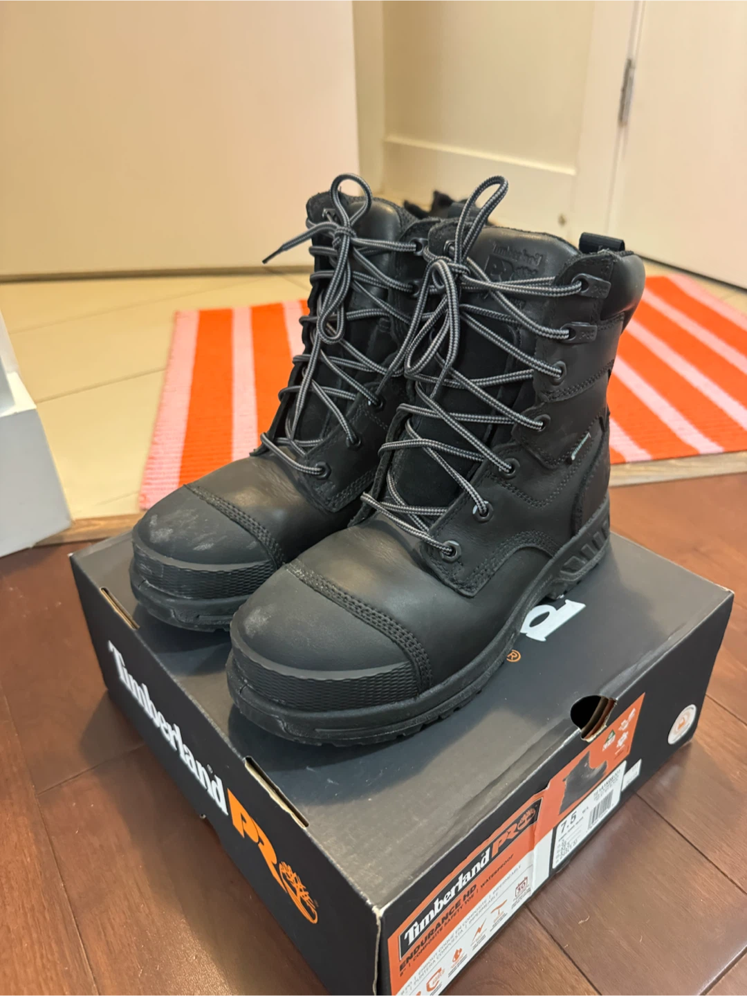 Timberland PRO Women’s 8” Waterproof Work Boots – Size 7.5 - photo 2